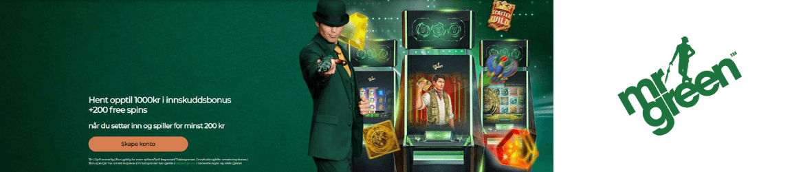 mr green casino banner