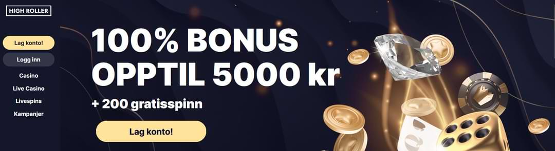 Highroller Casino Bonus